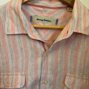 Tommy Bahama Men’s Striped Linen Shirt